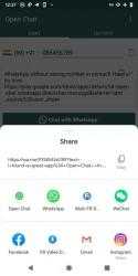 Screenshot 5 Open Chat - Direct Message & Chat for WhatsApp android