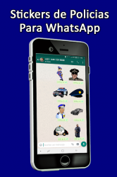 Imágen 11 Stickers de Policias WAStickerApps android