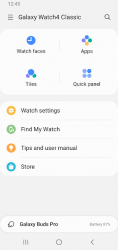 Captura de Pantalla 3 Galaxy Watch4 Plugin android