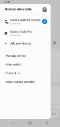 Screenshot 4 Galaxy Watch4 Plugin android