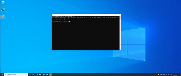 Screenshot 1 Oracle Linux 8.5 windows