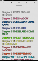 Screenshot 8 Book, Peter Pan android