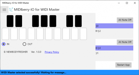 Imágen 2 MIDIberry-IO for WIDI Master windows