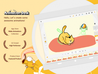 Captura 13 Animation Desk - Create Cartoon & Animated Videos android