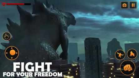 Screenshot 10 Monster Gorilla Attack-Godzilla Vs King Kong Games android