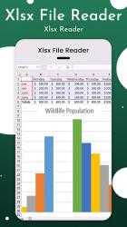 Captura de Pantalla 5 Xlsx File Viewer : Excel Reader, Xls Reader android