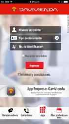 Screenshot 2 Empresas Davivienda Móvil android