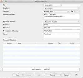 Captura 9 Express Accounts Plus for Mac mac