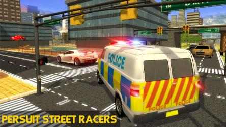 Captura de Pantalla 7 Police Mini Bus Crime Pursuit 3D - Chase Criminals windows