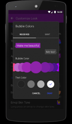 Captura de Pantalla 3 Textra SMS android