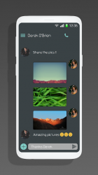 Image 4 Dark Mode Messaging android