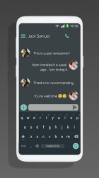 Captura 3 Dark Mode Messaging android