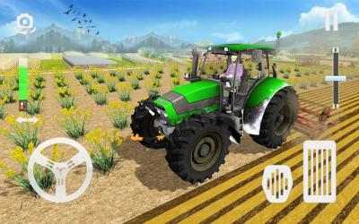 Captura de Pantalla 3 Real Tractor Farming Game 2021: Modern Farmer android