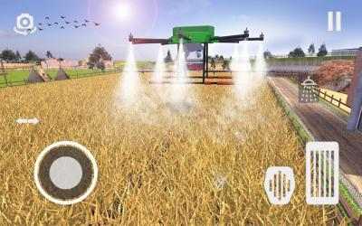 Screenshot 2 Real Tractor Farming Game 2021: Modern Farmer android
