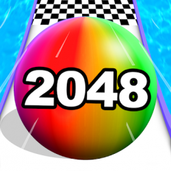 Captura de Pantalla 1 2048 Ball Run Game android
