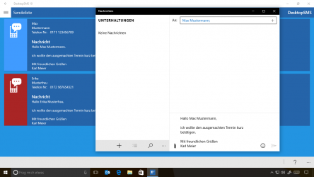 Screenshot 3 DesktopSMS 10 windows