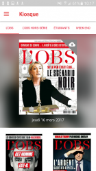 Screenshot 2 L'Obs - le magazine android