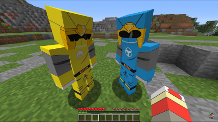 Captura 12 Mod Power's Rangers for Minecraft - Dino Skin android