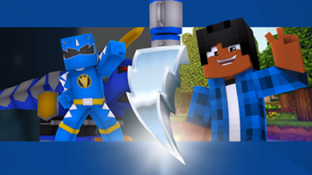 Captura 3 Mod Power's Rangers for Minecraft - Dino Skin android