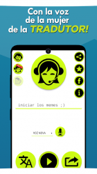 Capture 5 Voz de la Mujer del Traductor - TTS android
