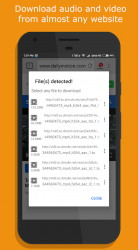 Captura de Pantalla 3 IDM: Video, Movie, Music, Torrent download manager android