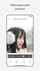 Captura de Pantalla 5 Video & Audio Speed Changer (Fast & Slow Motion) android