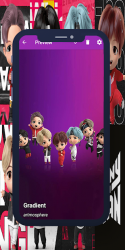 Captura 2 TinyTAN BTS Live Wallpaper android