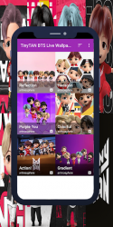 Imágen 8 TinyTAN BTS Live Wallpaper android
