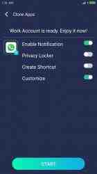 Screenshot 9 Whats Clone App - varias cuentas para WhatsApp android