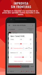 Screenshot 3 Backing Tracks Pro — acompañamiento para guitarra android