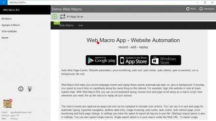 Screenshot 3 Web Macro Bot Pro windows