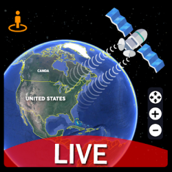 Captura 1 Live Earth Map - World Map 3D, Satellite View android