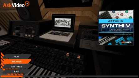 Capture 5 Synthi V Explored Course For Arturia by Ask.Video windows