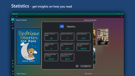 Screenshot 9 Aquile Reader - Modern ebook reader windows