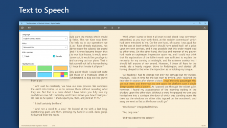 Screenshot 7 Aquile Reader - Modern ebook reader windows