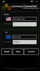 Captura 3 Currency Converter (Google Finance Powered) windows