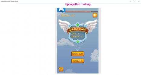 Captura de Pantalla 1 SpongeBob Online: Sponge Falling windows