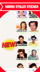 Captura 2 Harry Styles Stickers for Whatsapp & Signal android