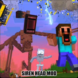 Captura de Pantalla 1 Siren Head Mod For Minecraft-siren head Maps android