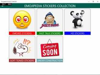 Screenshot 1 Emoji Stickers HD windows