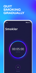 Captura de Pantalla 2 Deje de fumar cigarrillos con Smokler android