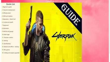 Screenshot 4 Cyberpunk 2077 Gamer Guides windows
