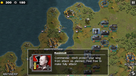 Captura de Pantalla 8 Glory of Generals - World War 2 android