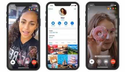 Screenshot 11 Messenger Plus 2021 android