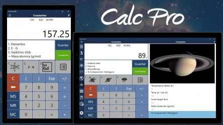 Captura de Pantalla 5 Calculadora - Calc Pro HD windows