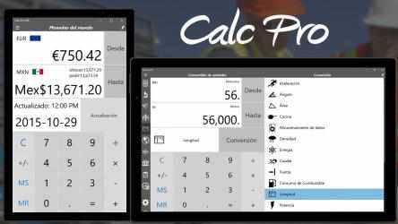 Captura de Pantalla 2 Calculadora - Calc Pro HD windows