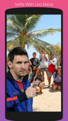 Captura de Pantalla 2 Selfie Con Messi android