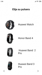 Screenshot 5 Navegador para Huawei Band 2, 3, 4, 5 y Watch GT android