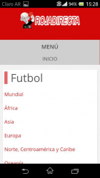 Screenshot 3 Roja Directa Futbol android