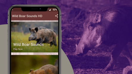 Screenshot 3 WildBoar Sounds - Wild Boar Calls for Hunting android